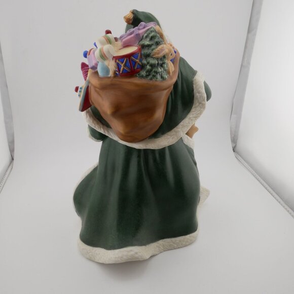 Victorian Santa Fine Porcelain Figurine By Lenox 1993 Vintage - Picture 3 of 13